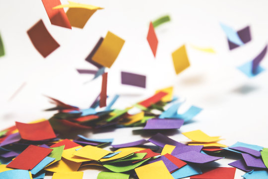 Colourful Paper Confetti