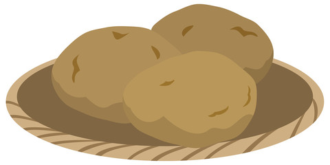 じゃがいも　イメージイラスト