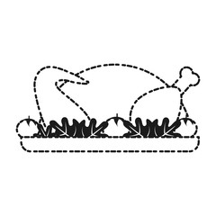 grilled chicken icon