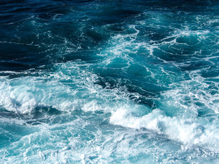 Obraz na płótnie Canvas Rough sea, Puerto De Santiago, Tenerife, Spain