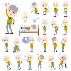 Yellow Ocher knit old man White_sickness