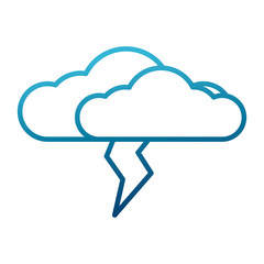 Cloud weather symbol icon vector illustration graphic design