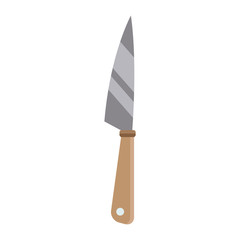 Kitchen knife utensil icon vector illustration graphic design