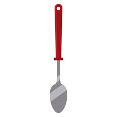 Spoon kitchen utensil icon vector illustration graphic design