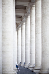 Columnata de San Pedro del Vaticano