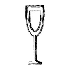 Glass cup isolated icon vector illustration graphic design