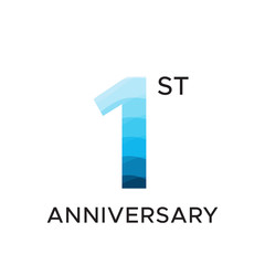 1st anniversary unique number