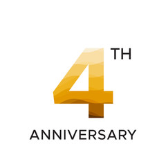 4th anniversary unique number