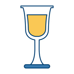 Glass bottle isolated icon vector illustration graphic design