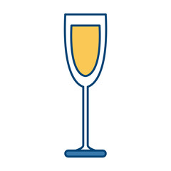 Glass bottle isolated icon vector illustration graphic design