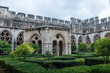 Fototapeta premium Details of the Monastery of Santes Creus 12th century Cistercian abbey (Tarragona-Spain)