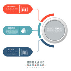 Vector timeline infographics for chart, diagram, web design, presentation, workflow layout