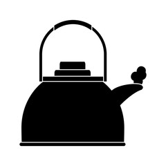 Teapot kitchen utensil icon vector illustration graphic design