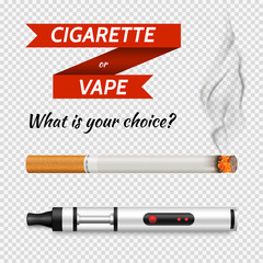 Realistic Cigarettes Set