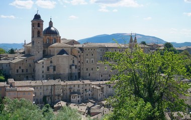 Fototapeta na wymiar The Cathedral in Urbino