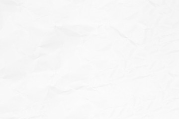 Crumpled white paper texture or paper background for business education and communication concept design.