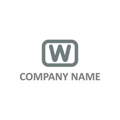 W logo