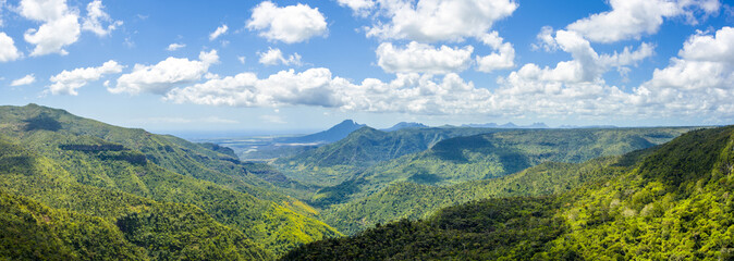 Fototapeta premium Black River Gorges National park