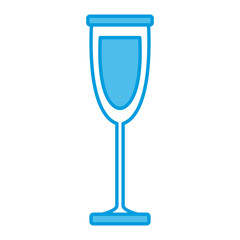 Glass cup isolated icon vector illustration graphic design