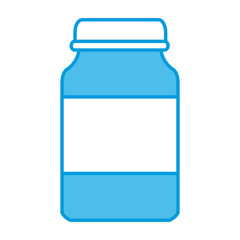 plastic product bottle icon vector illustration graphic design