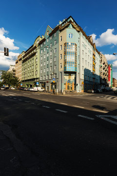 Residential area in Warsaw