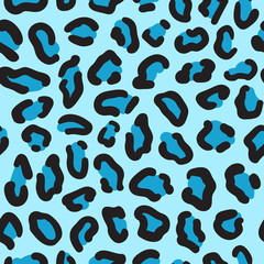 Fototapeta na wymiar Leopard seamless pattern. Leopard spots. Fashion cheetah print. Popular texture.