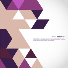 Brand-new triangle template. Shining geometric sample. Repeating theme with triangular shapes. Texture for your design.
