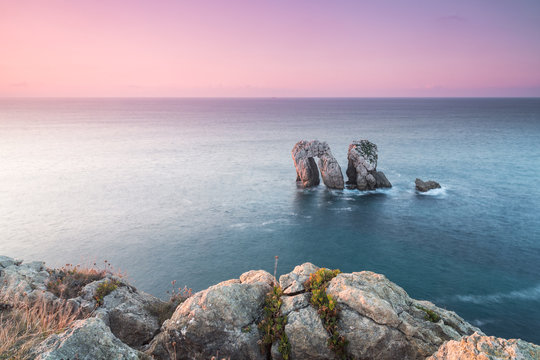 Sunset over Costa Quebrada