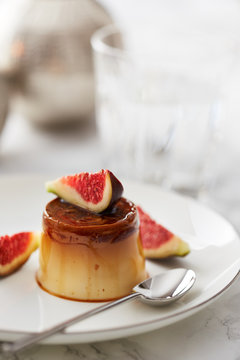 Pudding and figs