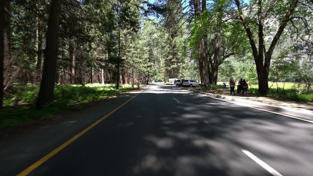 Yosemite Driving Plate Valley 06 Yosemite Falls