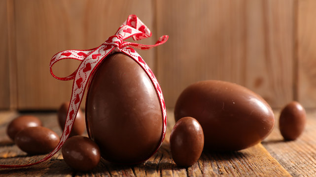 Chocolate Egg For Easter