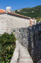 Old town in Budva, Montenegro