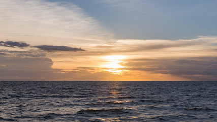 Fototapeta na wymiar Sunset sky background.