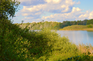 Landschaft am See