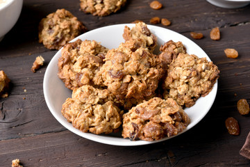 Tasty healthy oatmeal cookies