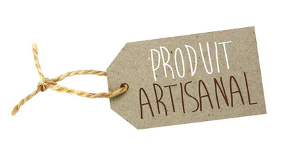 Étiquette Produit artisanal