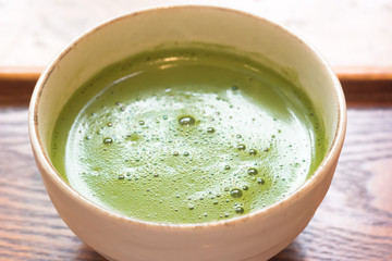 抹茶　powdered tea