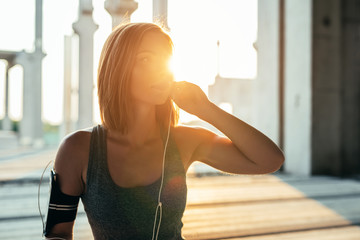 She rises along with the sun