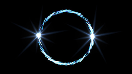 Abstract ring background with luminous swirling backdrop. Glowing spiral. The energy flow tunnel....