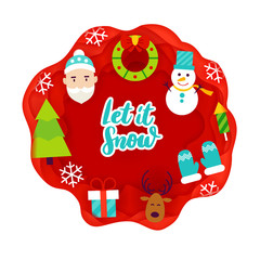 Let it Snow Papercut