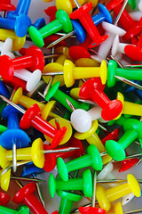 Fototapeta premium Colorful pins