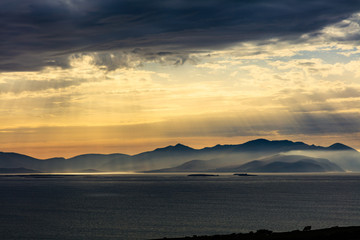 Sunset over Kerry Head, Kerry, Ireland