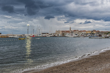 Budva Stari Grad Rain Incoming