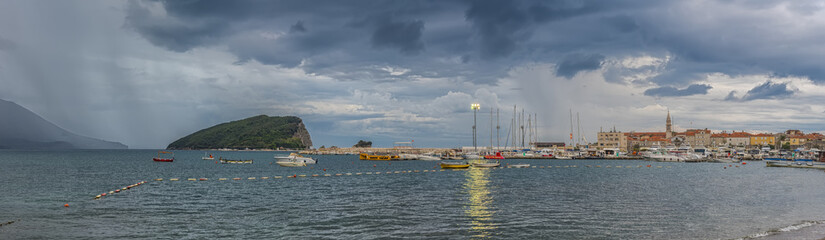 Budva Stari Grad Panorama