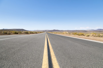 The Death Valley Landscape in California 