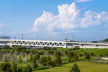 高速道路橋　横浜港北JCT４