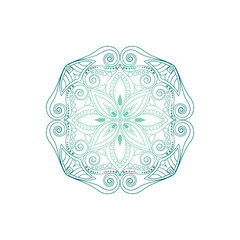 Flower Mandalas. Vintage decorative elements. Oriental pattern, vector illustration. Islam, Arabic, Indian, turkish, pakistan, chinese, ottoman motifs