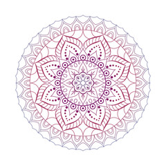 Flower Mandalas. Vintage decorative elements. Oriental pattern, vector illustration. Islam, Arabic, Indian, turkish, pakistan, chinese, ottoman motifs