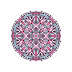 Flower Mandalas. Vintage decorative elements. Oriental pattern, vector illustration. Islam, Arabic, Indian, turkish, pakistan, chinese, ottoman motifs