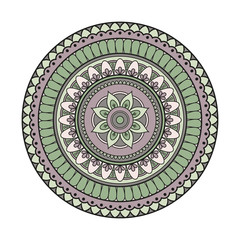 Flower Mandalas. Vintage decorative elements. Oriental pattern, vector illustration. Islam, Arabic, Indian, turkish, pakistan, chinese, ottoman motifs